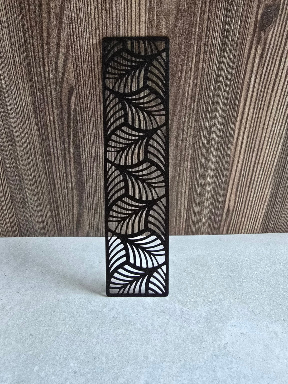 Wandering Pages Palm Leaf Bookmark assorted color botanical openwork design