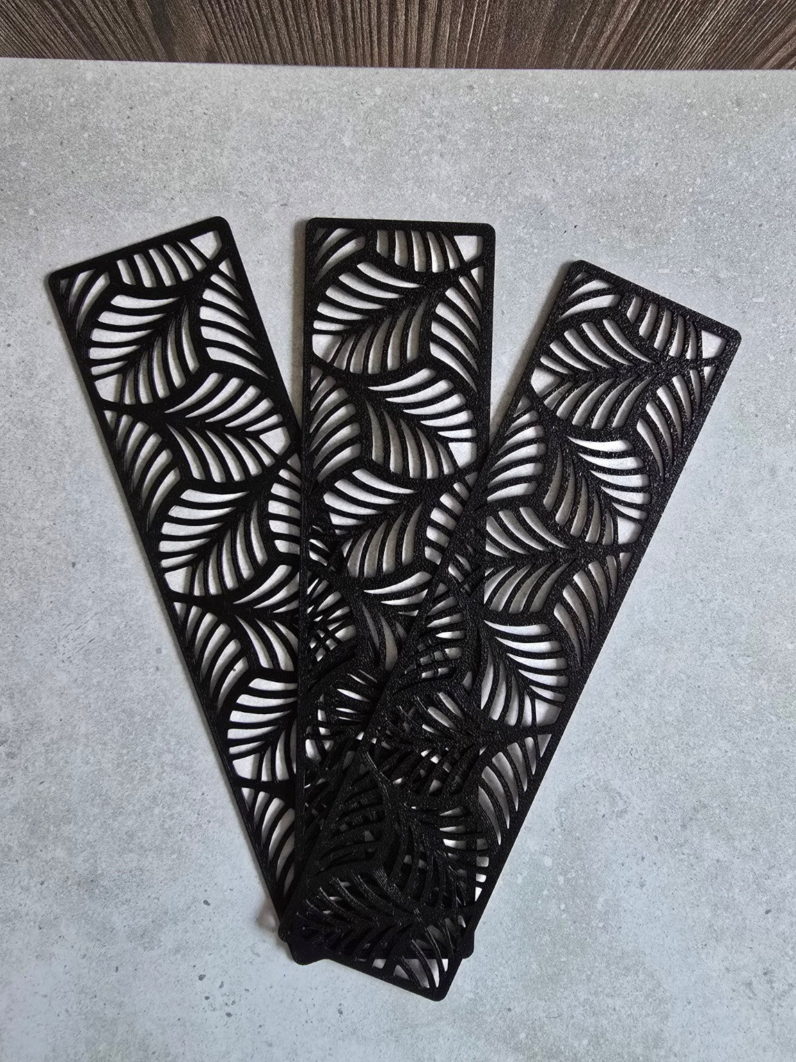 Wandering Pages Palm Leaf Bookmark assorted color botanical openwork design
